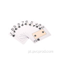 Cartas de jogo de plástico à prova d'água premium de PVC